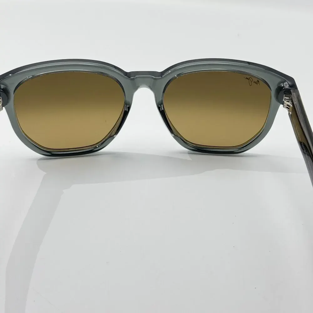 Maui Jim Sunglasses Akahai AF STG-SG MJ646-14 Gray Polarized Asian Fit 56mm